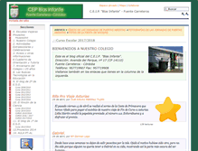 Tablet Screenshot of ceipblasinfante.org